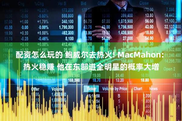 配资怎么玩的 鲍威尔去热火! MacMahon: 热火稳赚 他在东部进全明星的概率大增